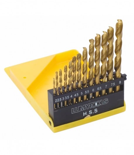 set burghie pt metal hss titan 2.0-8.0mm lumytools