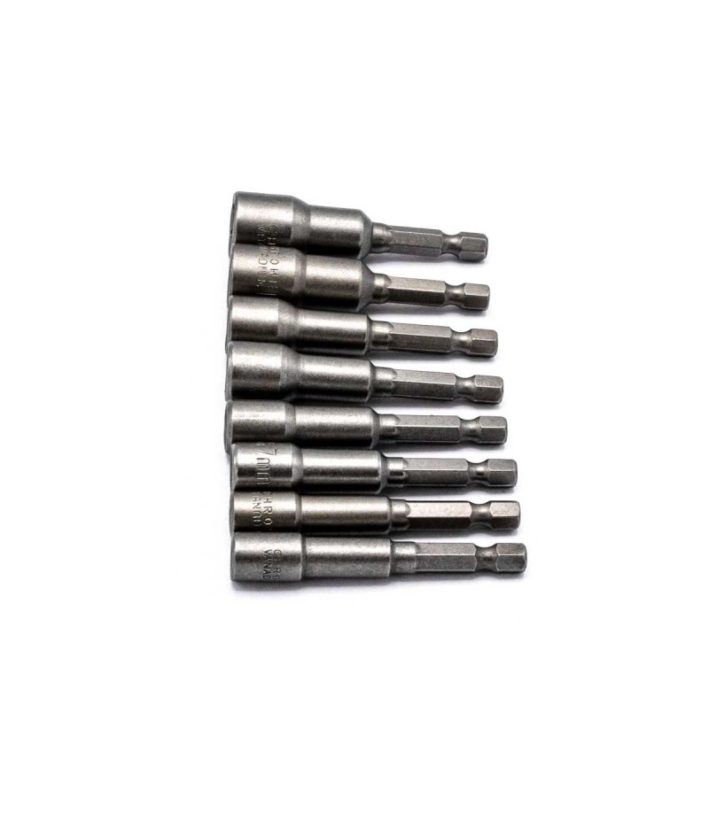 set 8chei tubulare cu coada 5-13x65mm lumytools