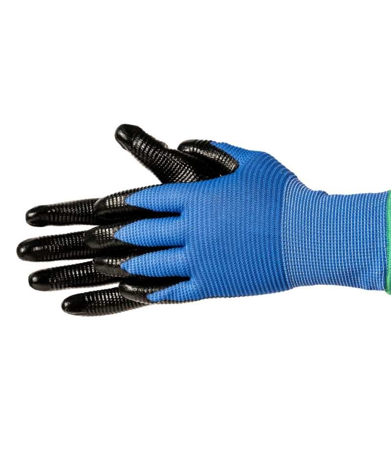 manusa lucru nitril negru nailon albastru 9" lumytools