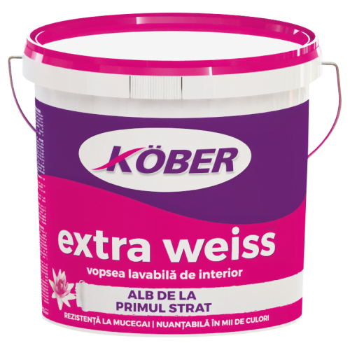 vopsea extra weiss 8.5l kober