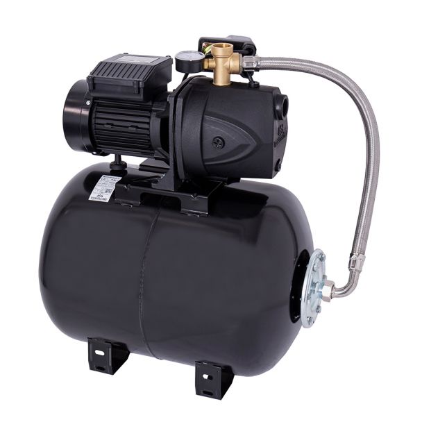 hidrofor cu pompa autoamorsanta corp fonta 900w asp max 9m Hmax-44m Qmax-66l/min butelie 50l wasserkoning