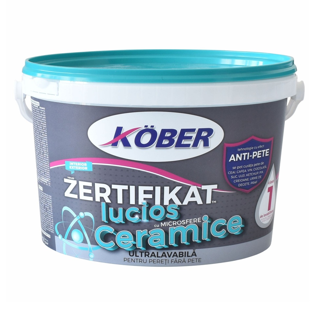 zertifikat microsfere ceramice lucios 3l kober