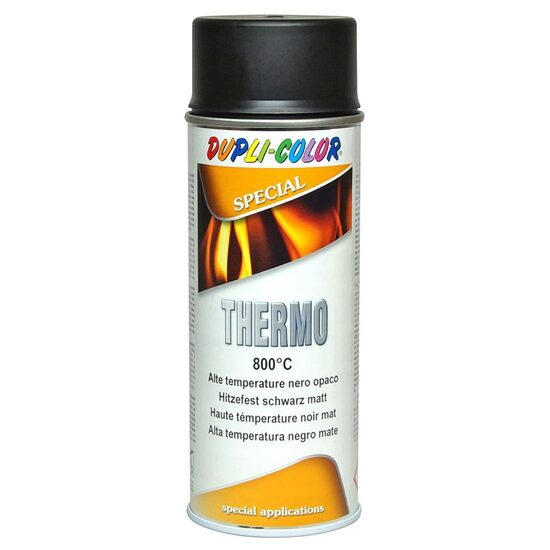 spray rezistent la temp 800C negru dupli