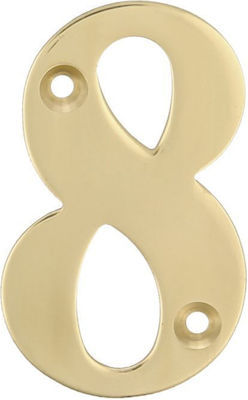 placuta numar auriu 8  2"amig