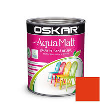 email pe baza de apa aqua matt orange glamour 0.6l oskar