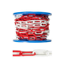 lant plastic bariera rosu/alb euronarcis