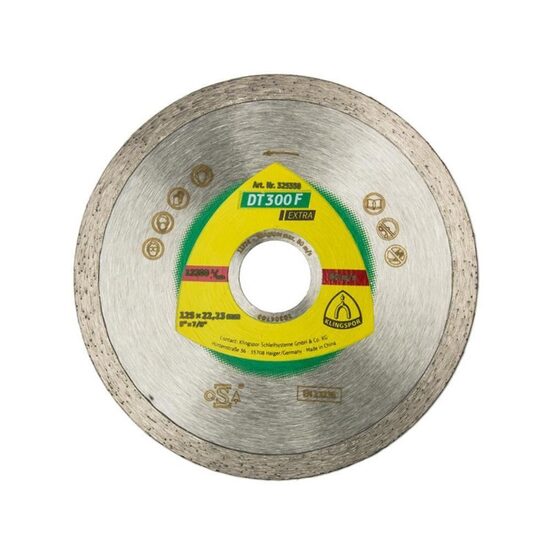 disc diam dt300f extra 125x1.6mm klingspor