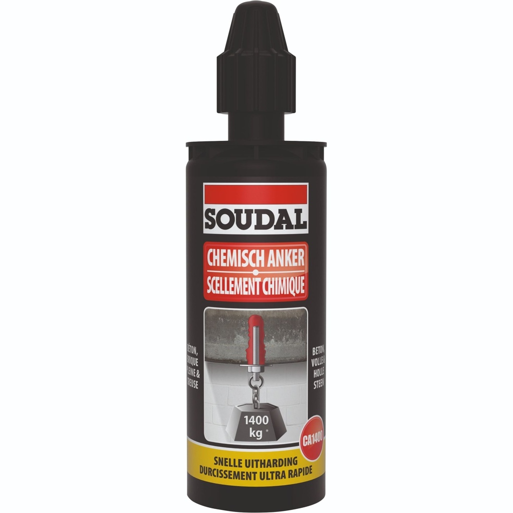 ancora chimica bicomp CA1400 165ml soudal 