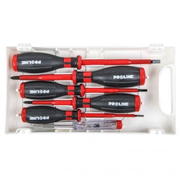 set surubelnite izolate maner cauciuc +teste 6p proline