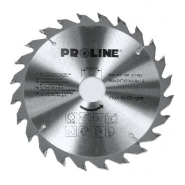 disc circular pt lemn cu dinti vidia 250mm/24d proline