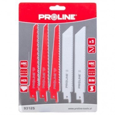 panze fierastrau electric orizontal lemn/metal 5bc/set proline