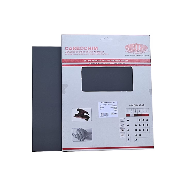 abrazivi foi 230x280hidro#800 10foi/set carbochim
