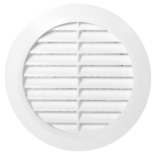 grila aerisire rotunda cu plasa tubulatura 110mm t-77 karro