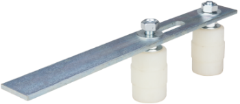 suport reglabil pt porti 2role cilindrice d-42mm l-60mm honest