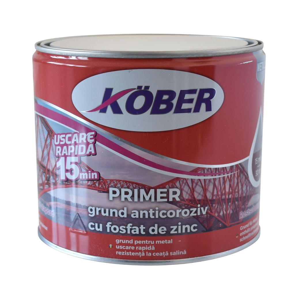 grund primer alchidic gri 2.5l kober