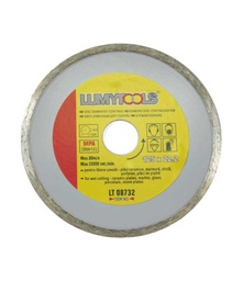 [lt08732] disc diamantat continuu 125mm taiere umeda lumytools