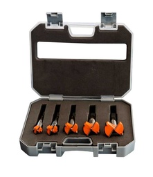 [lt22551] set 5freze cu vidia pt lemn si pal 15-35mm lumytools