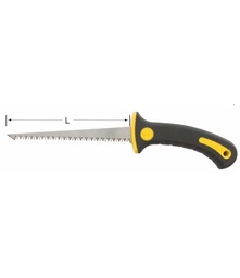 [lt28660] fierastrau pt rigips150mm dinti 3sectiuni lumytools
