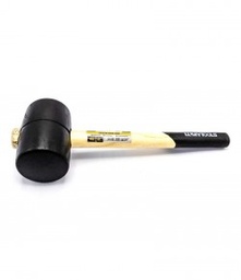 [lt33650] ciocan din cauciuc maner lemn 55mm lumytools