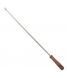 [lt55946] tija metalica cu filet si maner de lemn 800mm 7mm lumytools