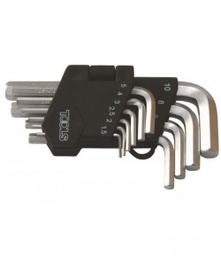 [lt56393] set 10chei hexagonale 1.5-10mm lumytools