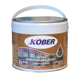 [l5050m-c2.5l] lac mat impermeabilizant pt piatra si beton 2.5l kober
