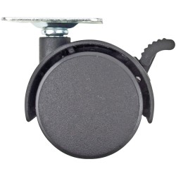 [410307] roti mobila plate plastic frana 4-40mm venus