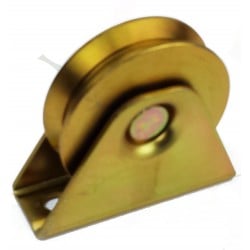 [411526] rola poarta 100mm cu suport canal y 92grd venus