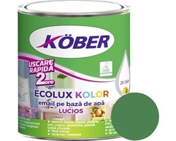 [v826016l-c0.6l] email ecolux kolor lucios verde turcoaz 0.6l kober