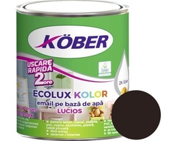 [v828017l-c0.6l] email ecolux kolor lucios brun ral 8017 0.6l kober