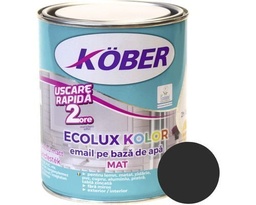 [v82900m-c0.6l] email ecolux kolor mat negru 0.6l kober
