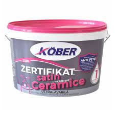[v8400-p8.5l] vopsea zertifikat cu microsfere ceramice satin 8.5l kober