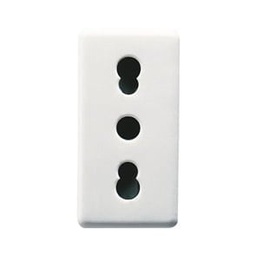[gw20203] priza standard italian 16a 1m alb system gewiss