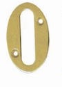 [2669] placuta numar auriu 0  2"amig