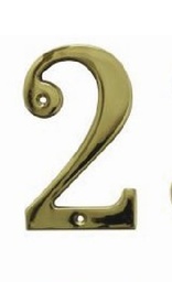[2671] placuta numar auriu 2  2"amig