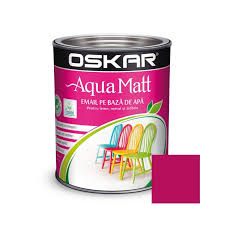 [9870] email pe baza de apa aqua matt fuchsia chic 0.6l oskar