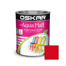 [9948] email pe baza de apa aqua matt rosu pasional 0.6l oskar