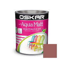 [9955] email pe baza de apa aqua matt cafeniu distins 0.6l oskar
