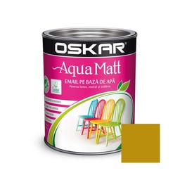 [9962] email pe baza de apa aqua matt ocru unicat 0.6l oskar