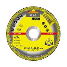 [242138] discuri abrazive A24 extra125x2.5x22.23 klingspor 