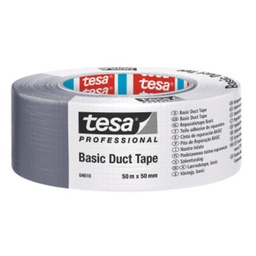 [T-04610-01] banda adeziva 25mx50mm argintiu tesa