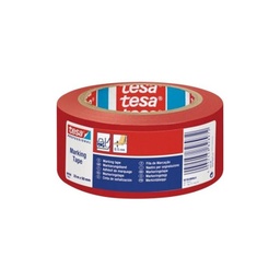 [T-60760-96] banda adeziva marcare 50mm/33m rosu/rosu tesa