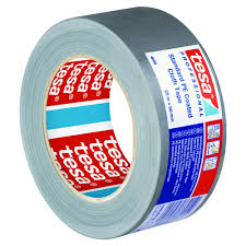 [T-04688-47] banda adeziva reparare polietilena 50mm/25m argintie tesa