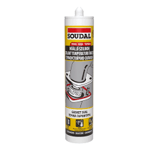 [117975] silicon rosu gasket rezistent la temp inalte 280ml soudal