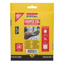 [120874] servetele curatare 20bc/pach swipex soudal