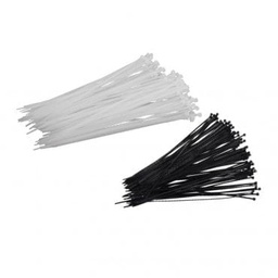 [59110b] coliere plastic uv albe 2.5x100mm(100/set) proline