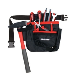 [52067] centura poliester maxim 117cm cu 7buzunare proline