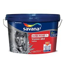 [5039] savana ultrarezist 2.5l vopsea ultralavabila, superalba interior