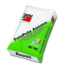 [21704] FeinputzAussen PerlaWhite tinci alb ext fin 40kg Baumit