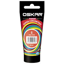 [4343] pigment rosu oranj nr:6 30ml oskar